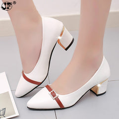 summer Office shoes Women Pumps high heels Party Simple Pointed Shallow high heels Woman Office shoes women 236