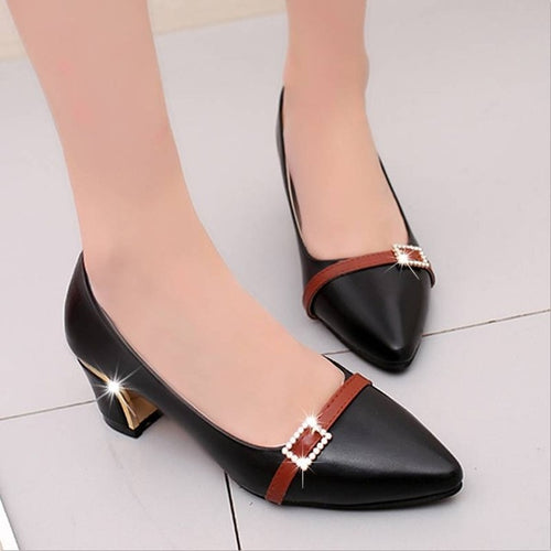 summer Office shoes Women Pumps high heels Party Simple Pointed Shallow high heels Woman Office shoes women 236