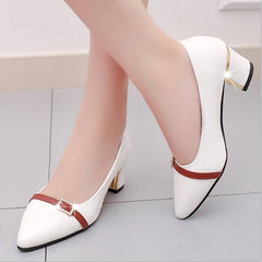 summer Office shoes Women Pumps high heels Party Simple Pointed Shallow high heels Woman Office shoes women 236