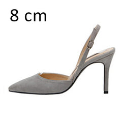Women Pumps Sexy Summer Shoes High Heels Brand Woman Party Shoes Slingback Pointed Toe Buckle Strap Female Dress Shoes Plus Size